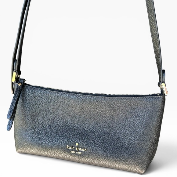 kate spade new york Handbags - kate spade Lenox Mini Crossbody Bag Purse Black + Gold Hardware, New without Tag